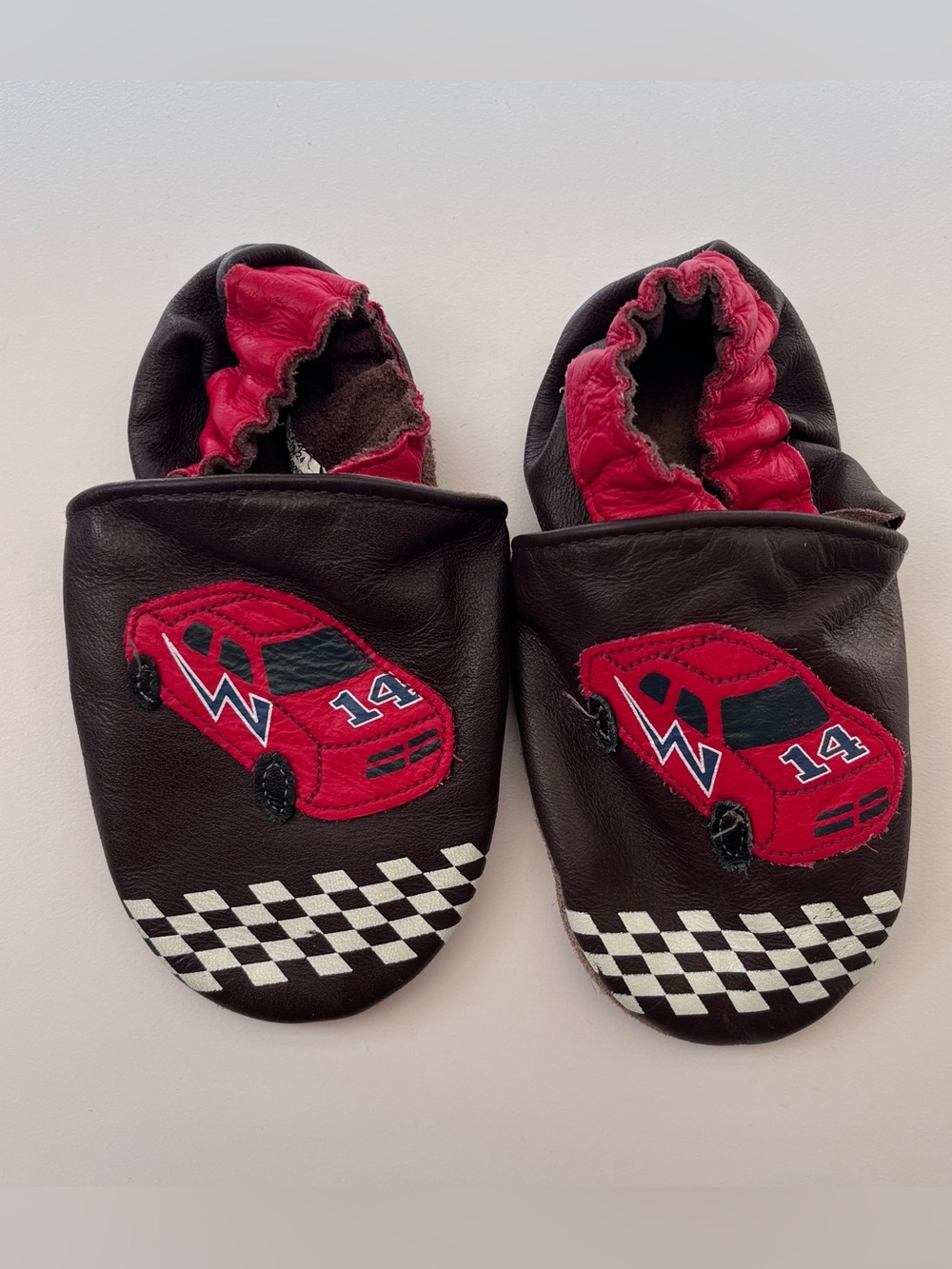 2/$10 ROBEEZ Toddler boy slipper shoes 18-24m